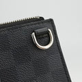 Sac Pla Messenger Animal PrintDamier GraphitePVC coated canvasN45276ICチップサックプラメッセンジャー アニマルプリントダミエグラフィットPVCコーティングキャンバスN45276ICチップ