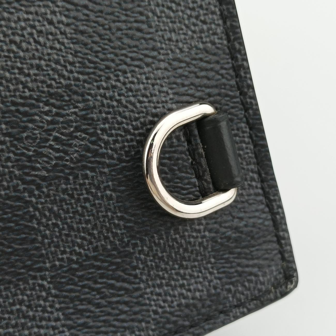 Sac Pla Messenger Animal PrintDamier GraphitePVC coated canvasN45276ICチップサックプラメッセンジャー アニマルプリントダミエグラフィットPVCコーティングキャンバスN45276ICチップ