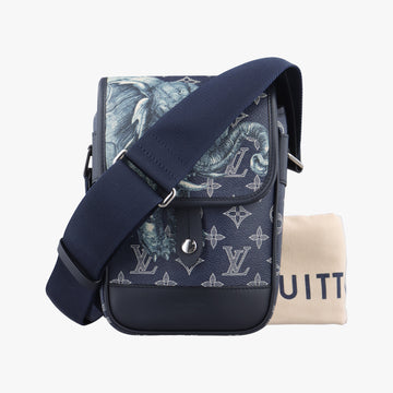 Monogram Savannah Messenger BBNavy x WhiteMonogram canvasM54246FO0137  ICチップモノグラム サバンナ メッセンジャーBBネイビー×ホワイトモノグラムキャンバスM54246FO0137  ICチップ