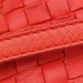 Intrecciato CubeRedlambskinB00212862Jイントレチャート キューボレッドラムスキンB00212862J