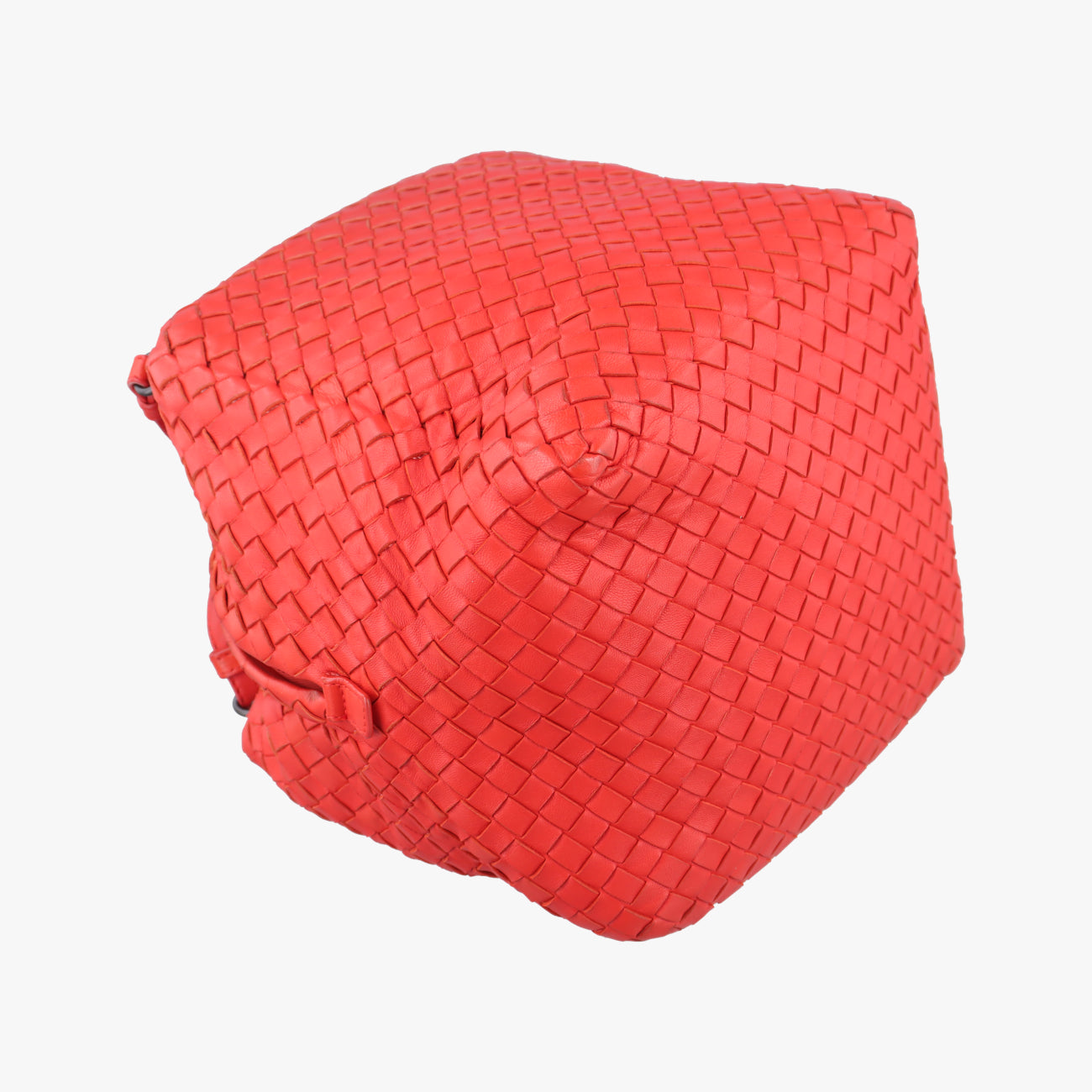 Intrecciato CubeRedlambskinB00212862Jイントレチャート キューボレッドラムスキンB00212862J