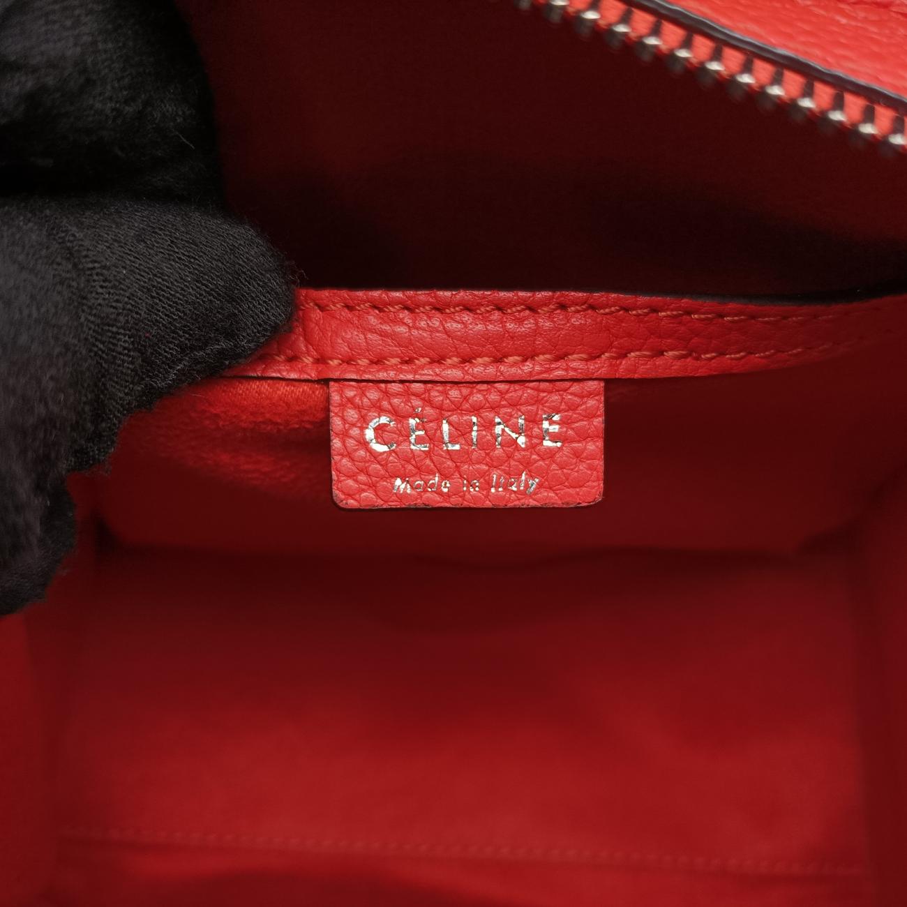 luggage nano shopperRedleatherS-VP-0162 S-PA-0172ラゲージナノショッパーレッドレザーS-VP-0162 S-PA-0172