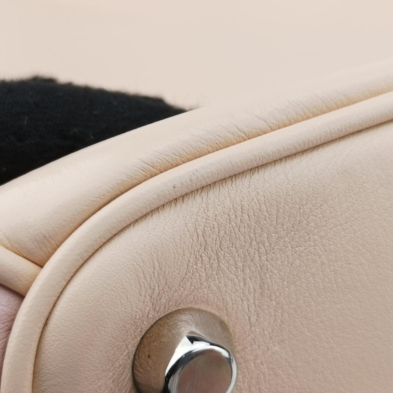 Smooth  Large DiorissimoBeige x PinkLeather09-MA-1112スムースラージディオリッシモベージュ×ピンクレザー09-MA-1112