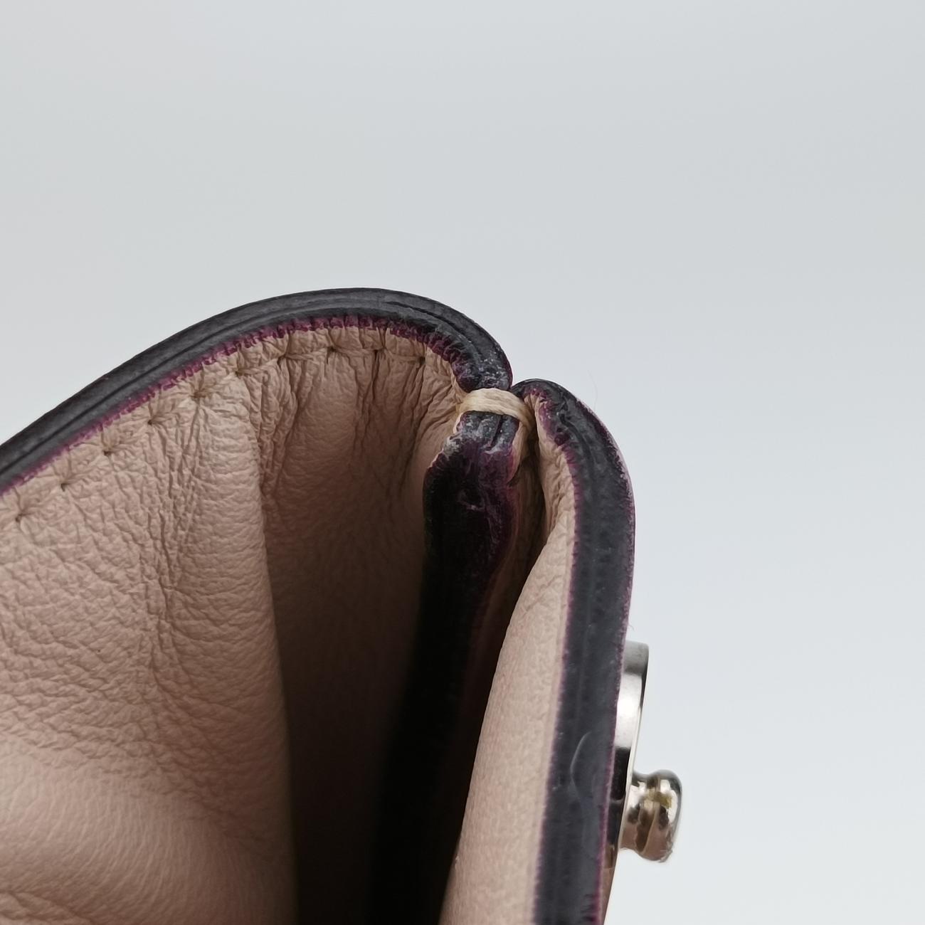 Smooth  Large DiorissimoBeige x PinkLeather09-MA-1112スムースラージディオリッシモベージュ×ピンクレザー09-MA-1112