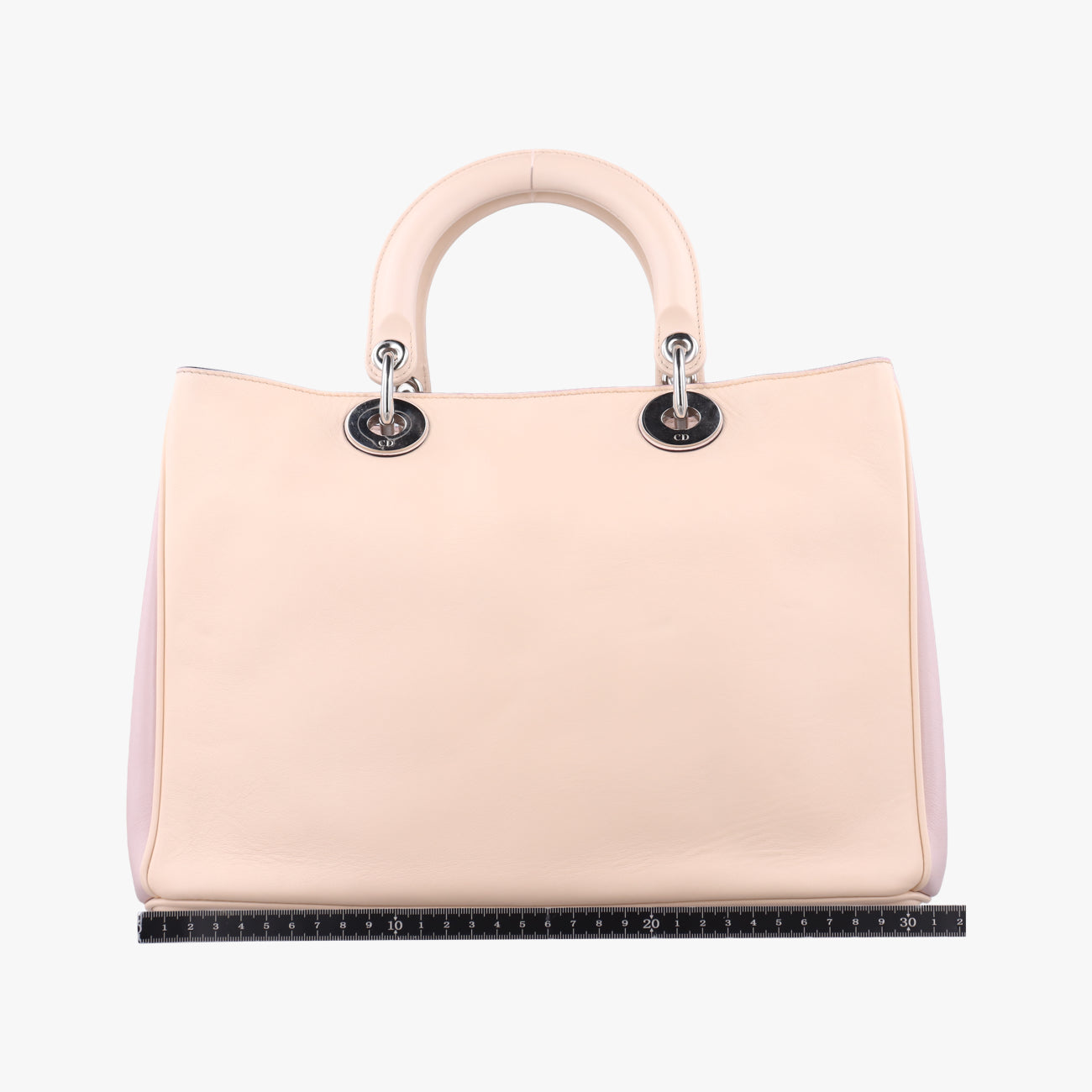 Smooth  Large DiorissimoBeige x PinkLeather09-MA-1112スムースラージディオリッシモベージュ×ピンクレザー09-MA-1112
