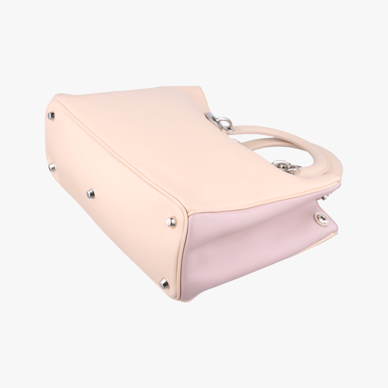 Smooth  Large DiorissimoBeige x PinkLeather09-MA-1112スムースラージディオリッシモベージュ×ピンクレザー09-MA-1112