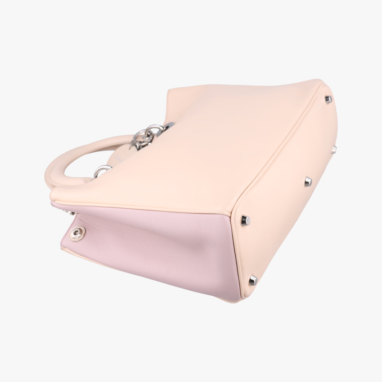 Smooth  Large DiorissimoBeige x PinkLeather09-MA-1112スムースラージディオリッシモベージュ×ピンクレザー09-MA-1112