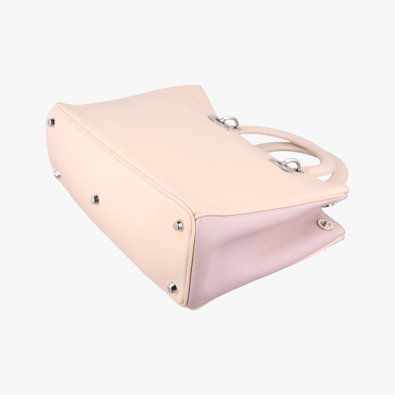 Smooth  Large DiorissimoBeige x PinkLeather09-MA-1112スムースラージディオリッシモベージュ×ピンクレザー09-MA-1112