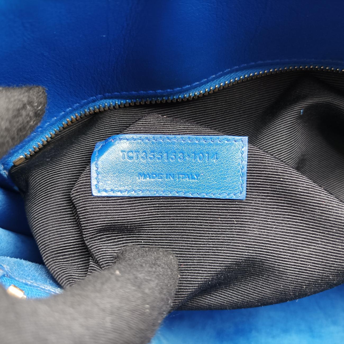 SAC DE JOURBlueLeather355153TCT355153.1014サックドジュールブルーレザー355153TCT355153.1014