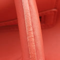 Luggage Mini Shopperorange-redLeatherU-ZP-0121ラゲージミニショッパーオレンジレッドレザーU-ZP-0121