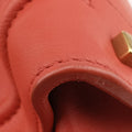 Luggage Mini Shopperorange-redLeatherU-ZP-0121ラゲージミニショッパーオレンジレッドレザーU-ZP-0121