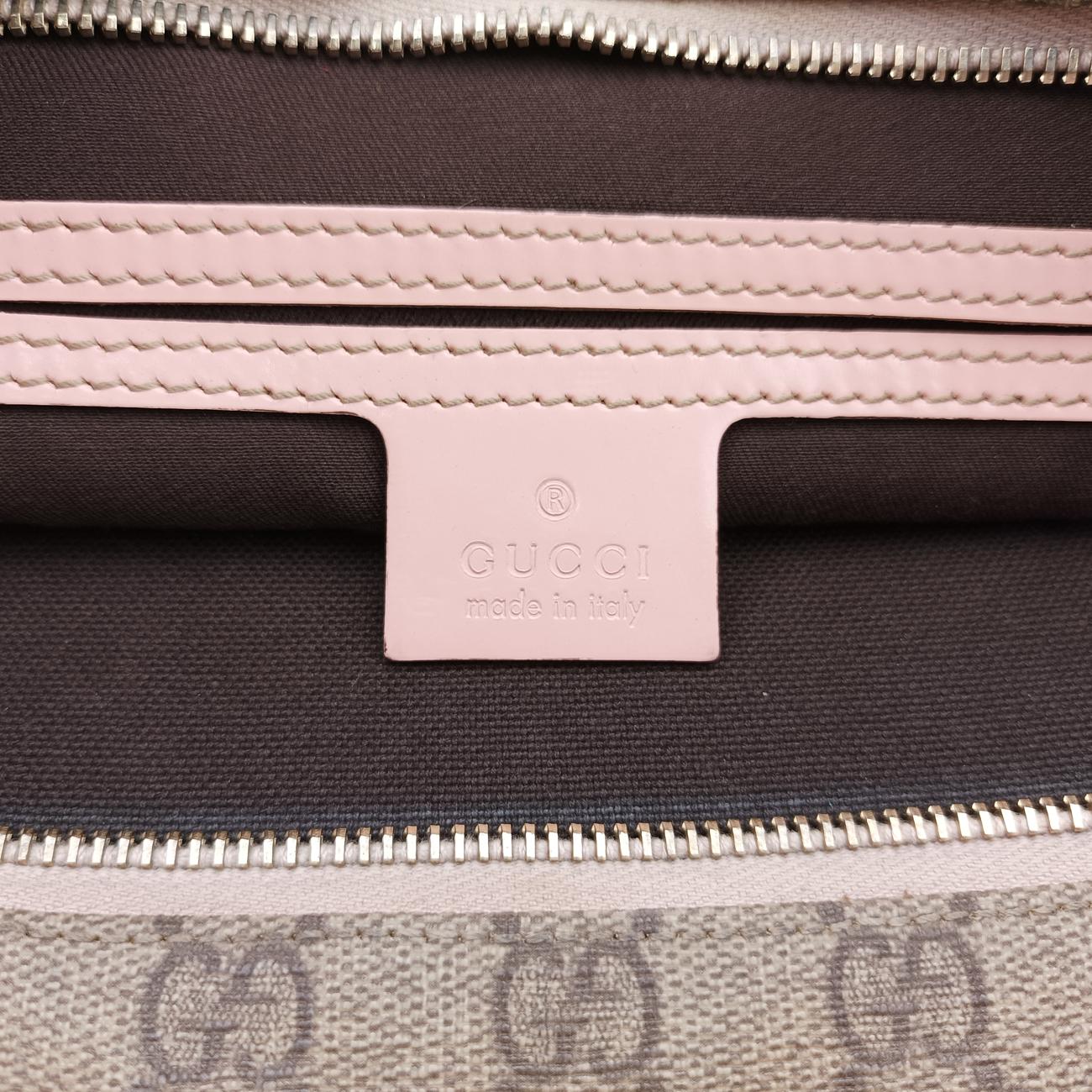 GG Plus GG SupremeBrown×PinkPVC coated canvas201446H3729749GGプラス GG スプリームブラウン×ピンクPVCコーティングキャンバス201446H3729749