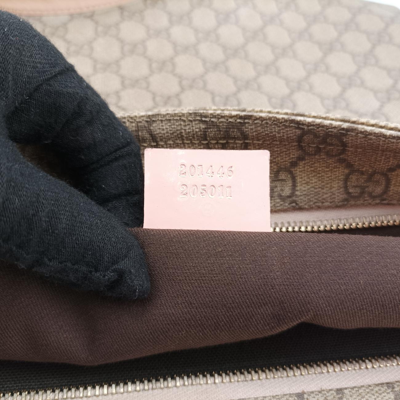 GG Plus GG SupremeBrown×PinkPVC coated canvas201446H3729749GGプラス GG スプリームブラウン×ピンクPVCコーティングキャンバス201446H3729749