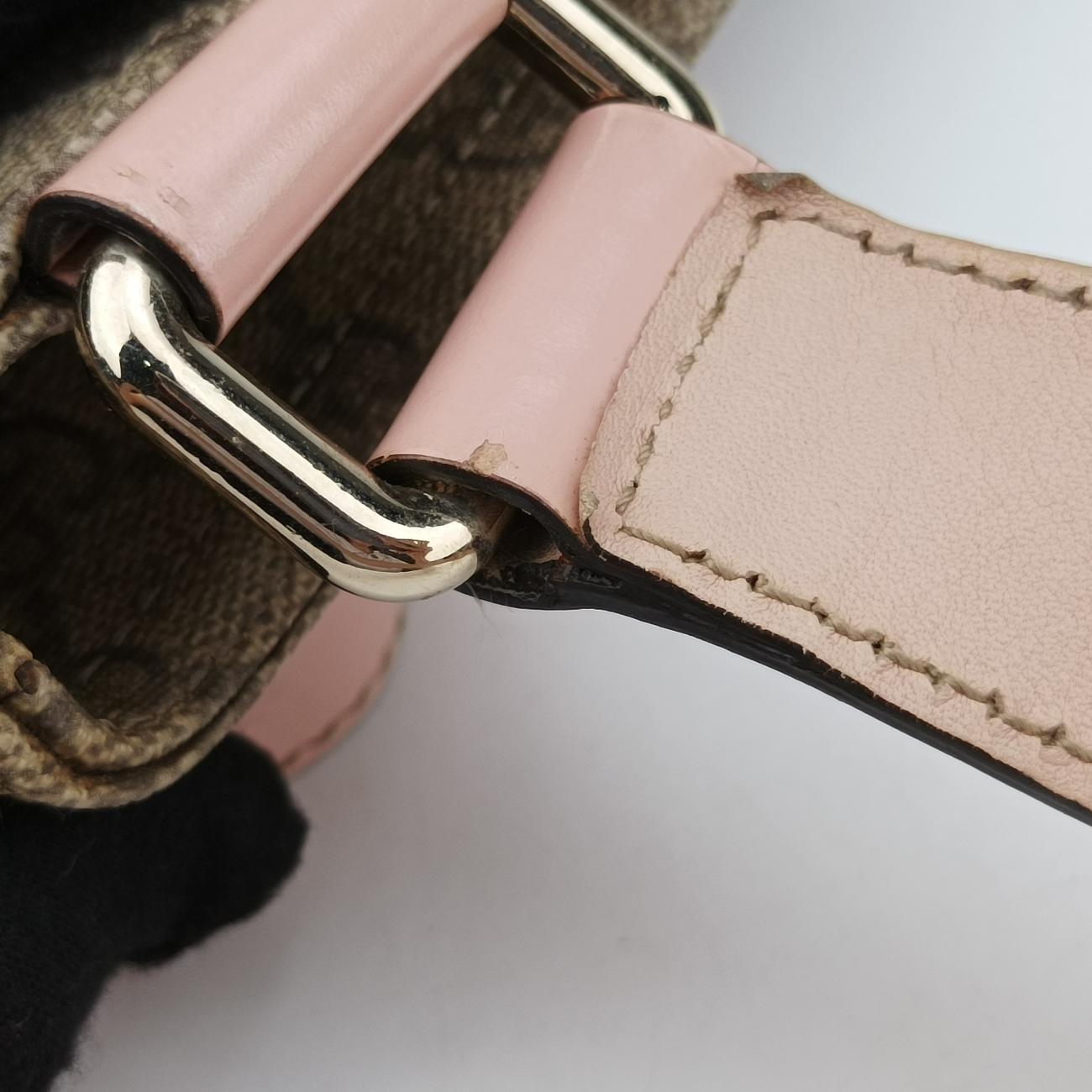 GG Plus GG SupremeBrown×PinkPVC coated canvas201446H3729749GGプラス GG スプリームブラウン×ピンクPVCコーティングキャンバス201446H3729749