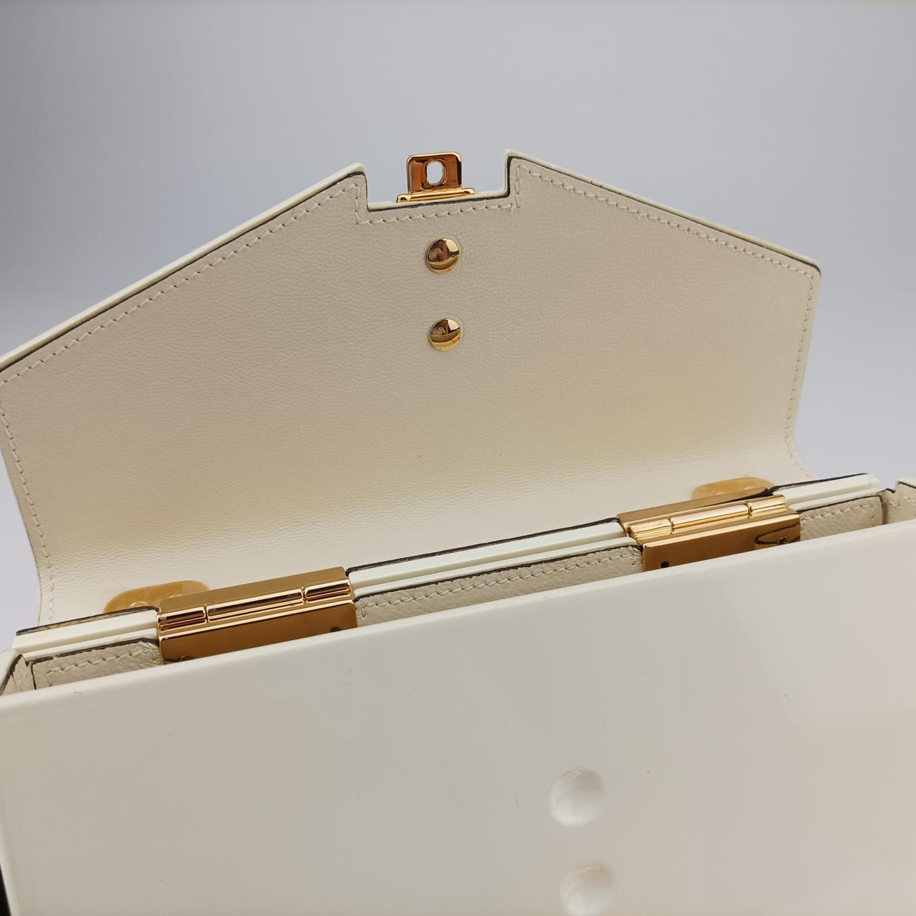 Sylvie 1969 Acrylic Mini HandWhiteAcrylic589482A031096061シルヴィ1969アクリルミニハンドホワイトアクリル589482A031096061