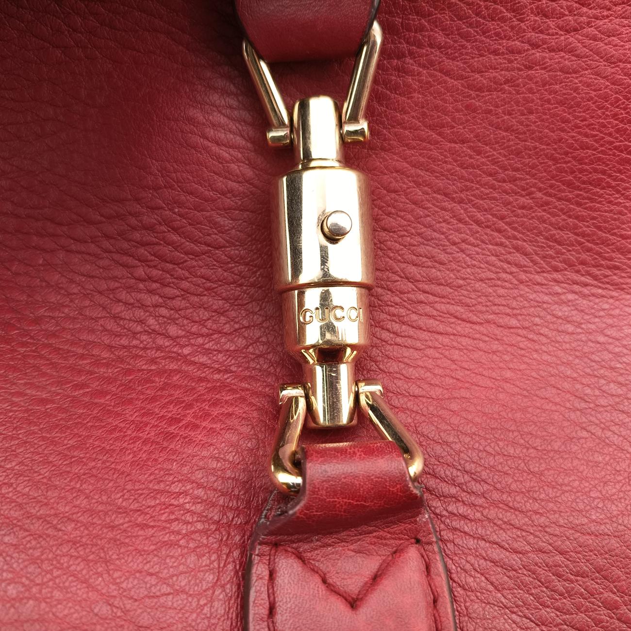 New JackieRedLeather246907G015537983ニュージャッキーレッドレザー246907G015537983