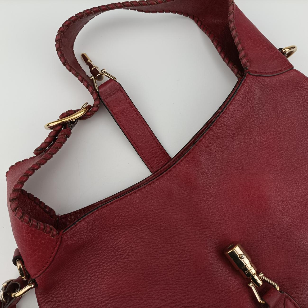New JackieRedLeather246907G015537983ニュージャッキーレッドレザー246907G015537983