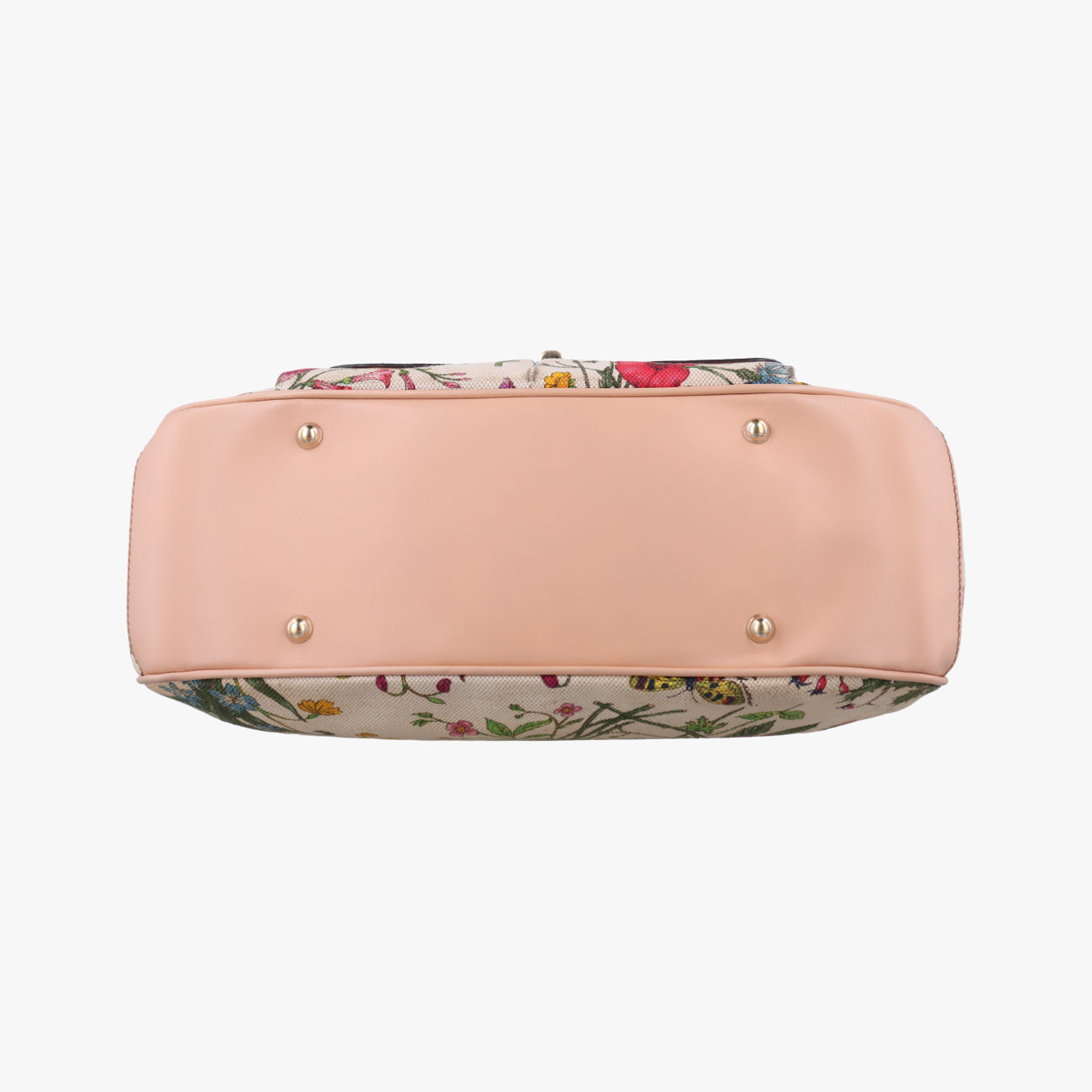 BambooIvory x Pink x Multicolorcanvas x leather137383バンブーアイボリー×ピンク×マルチカラーキャンバス×レザー137383