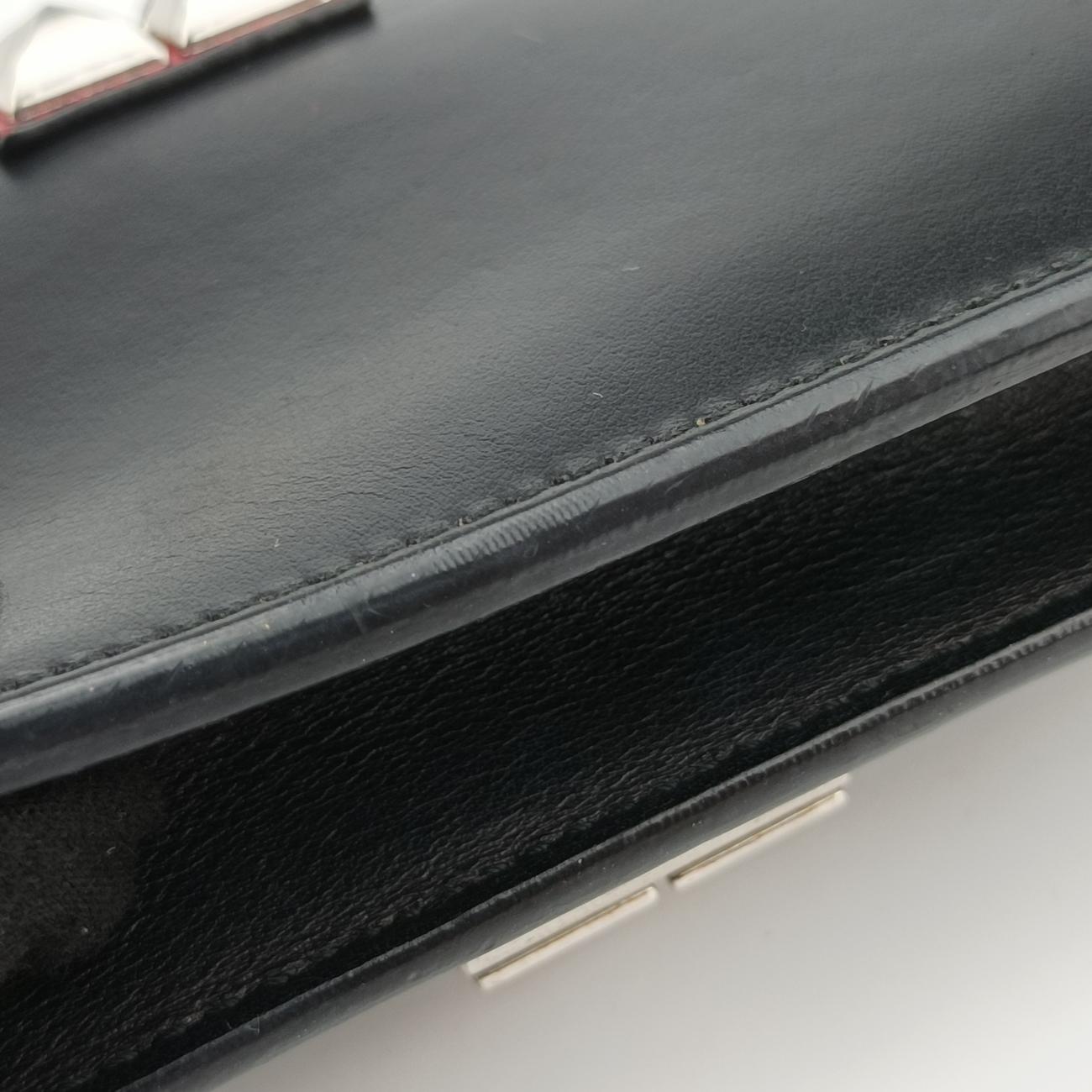 Elektra StuddedBlack×RedLeatherIDH06162Dエレクトラ スタッズブラック×レッドレザーIDH06162D