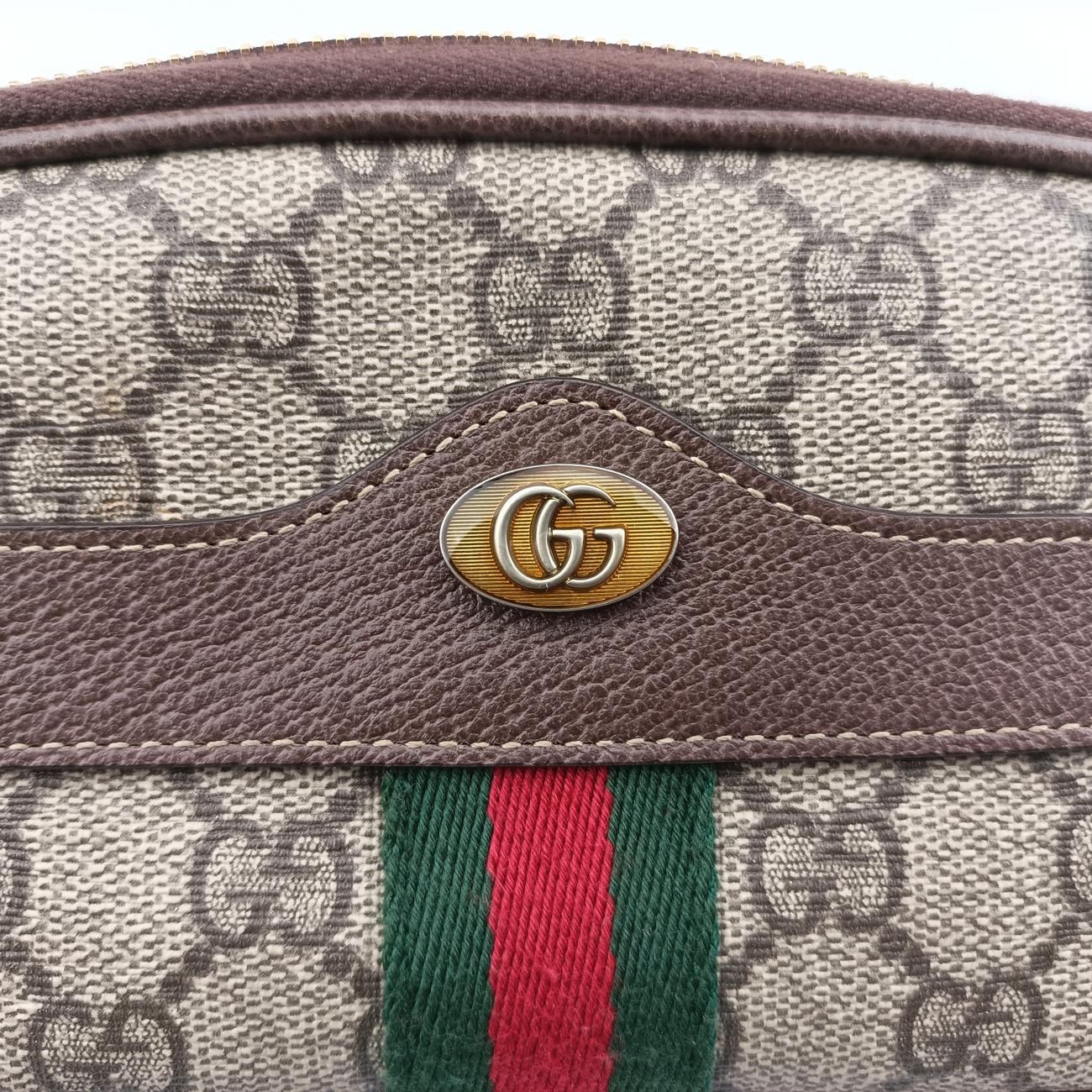 OphidiaBrown×green×redPVC coated canvas519308オフィディアブラウン×グリーン×レッドPVCコーティングキャンバス519308