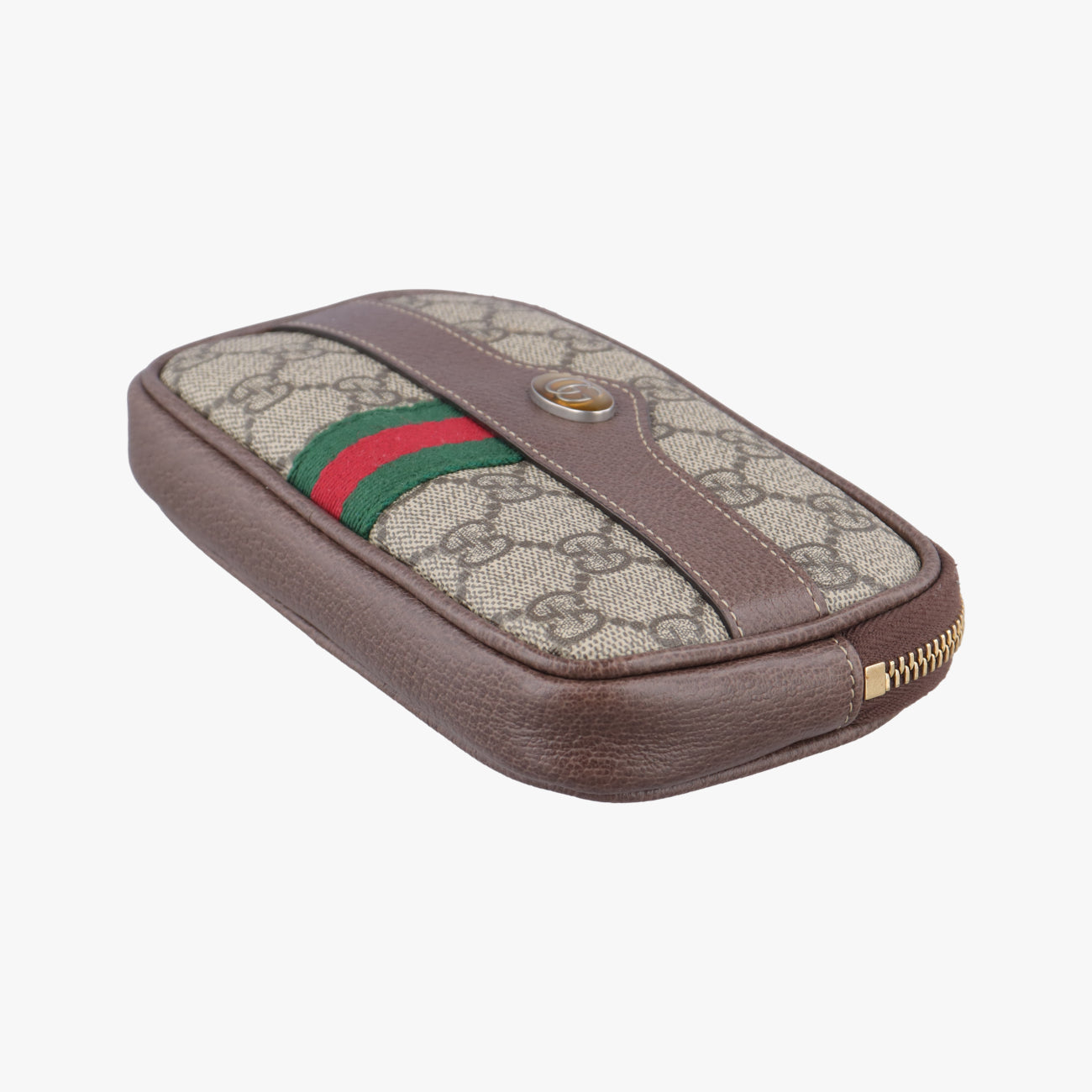 OphidiaBrown×green×redPVC coated canvas519308オフィディアブラウン×グリーン×レッドPVCコーティングキャンバス519308