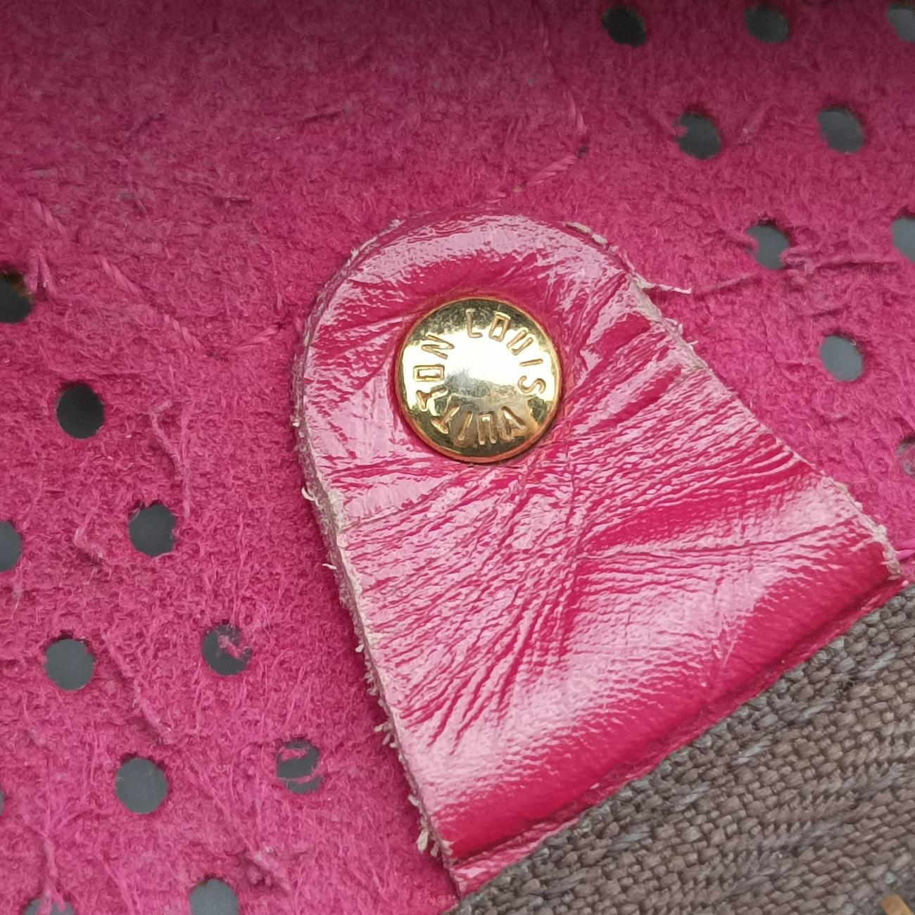 Speedy30brown×Fuchsia PinkMonogram PerfoM95180SP0036スピーディ30モノグラム/ブラウン系×フューシャピンクモノグラム ペルフォM95180SP0036