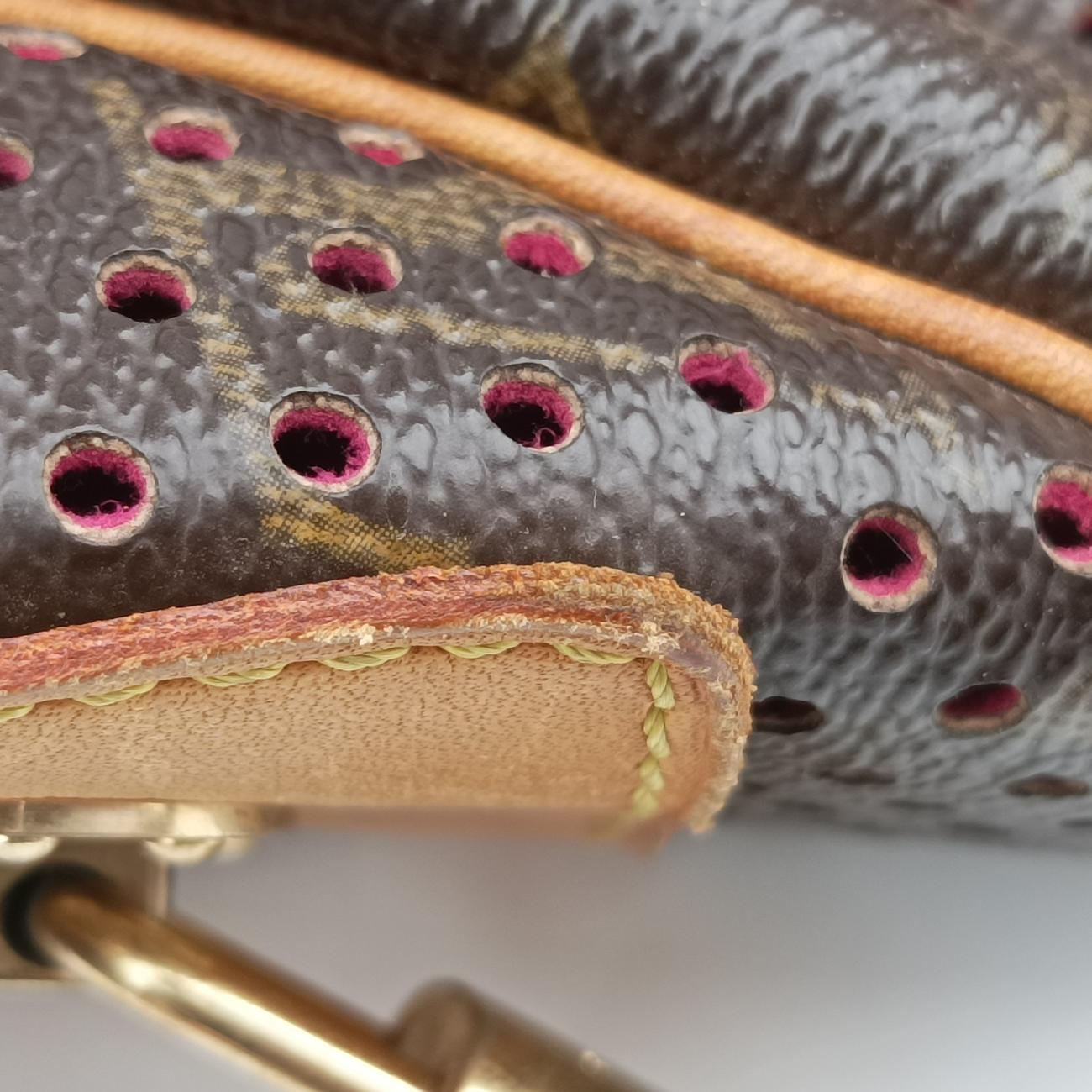 Speedy30brown×Fuchsia PinkMonogram PerfoM95180SP0036スピーディ30モノグラム/ブラウン系×フューシャピンクモノグラム ペルフォM95180SP0036