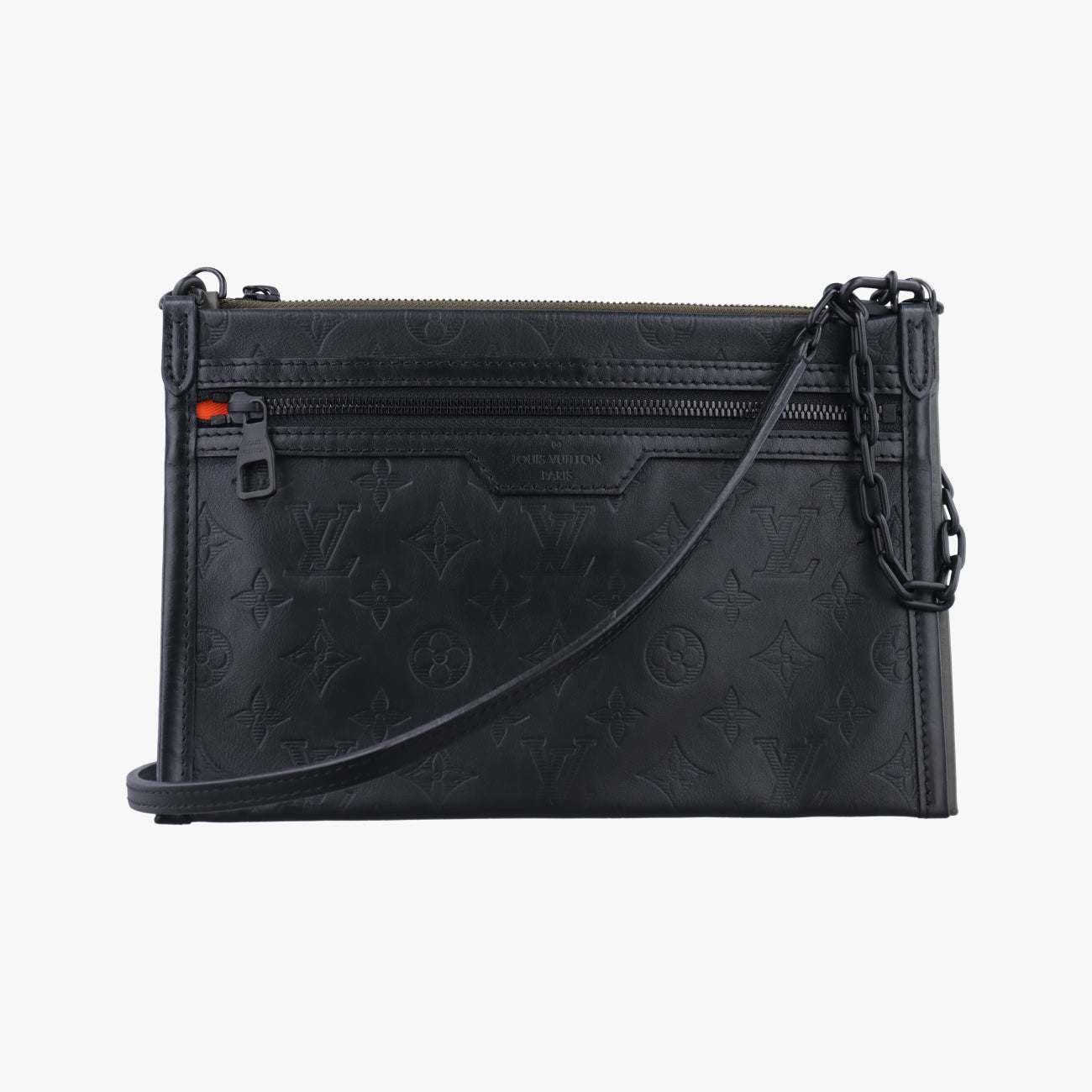 Flat MessengerNoirLeatherM44635CA2109 ICチップフラットメッセンジャーノワールレザーM44635CA2109 ICチップ