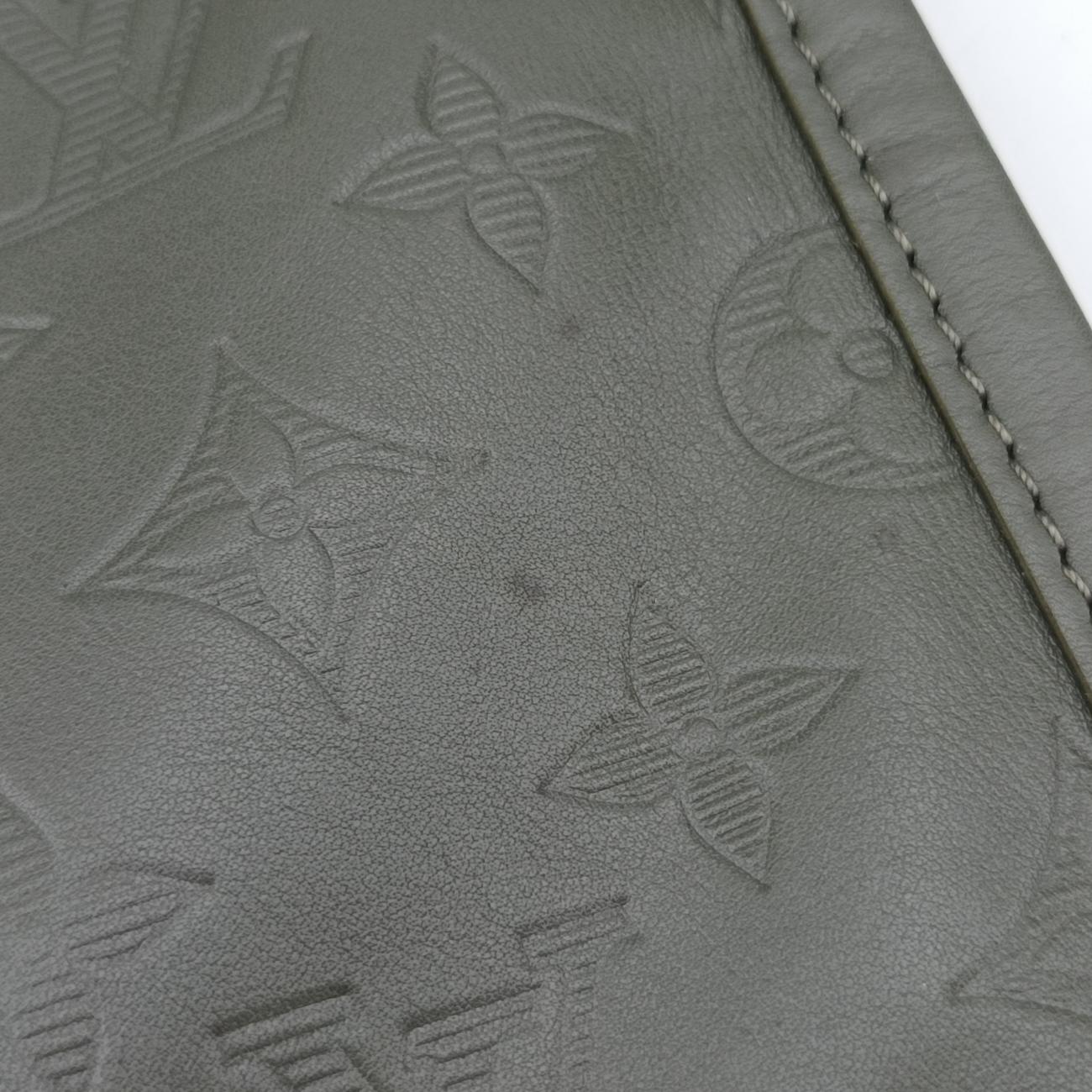 Flat MessengerNoirLeatherM44635CA2109 ICチップフラットメッセンジャーノワールレザーM44635CA2109 ICチップ