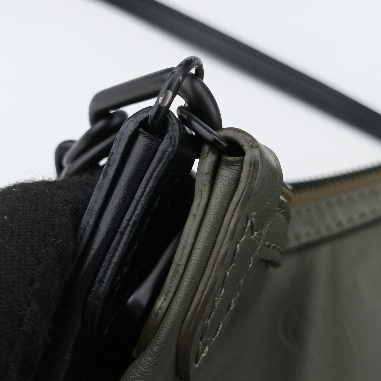 Flat MessengerNoirLeatherM44635CA2109 ICチップフラットメッセンジャーノワールレザーM44635CA2109 ICチップ