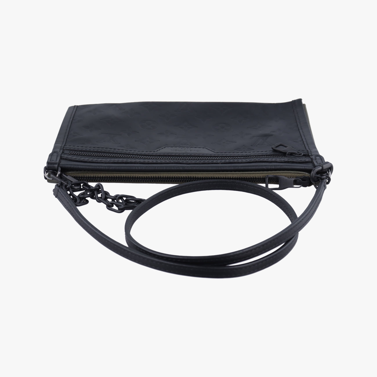 Flat MessengerNoirLeatherM44635CA2109 ICチップフラットメッセンジャーノワールレザーM44635CA2109 ICチップ