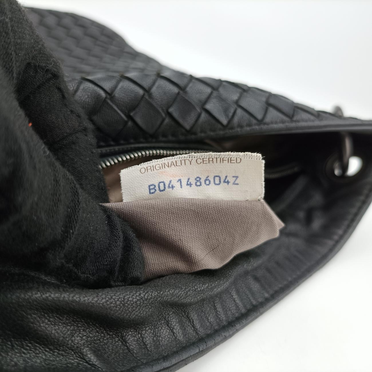 IntrecciatoBlacklambskinB04148604ZイントレチャートブラックラムスキンB04148604Z