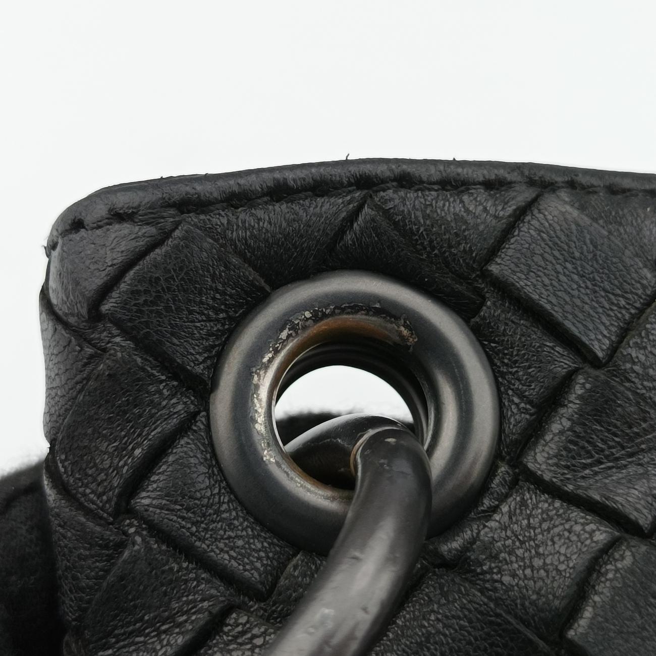 IntrecciatoBlacklambskinB04148604ZイントレチャートブラックラムスキンB04148604Z