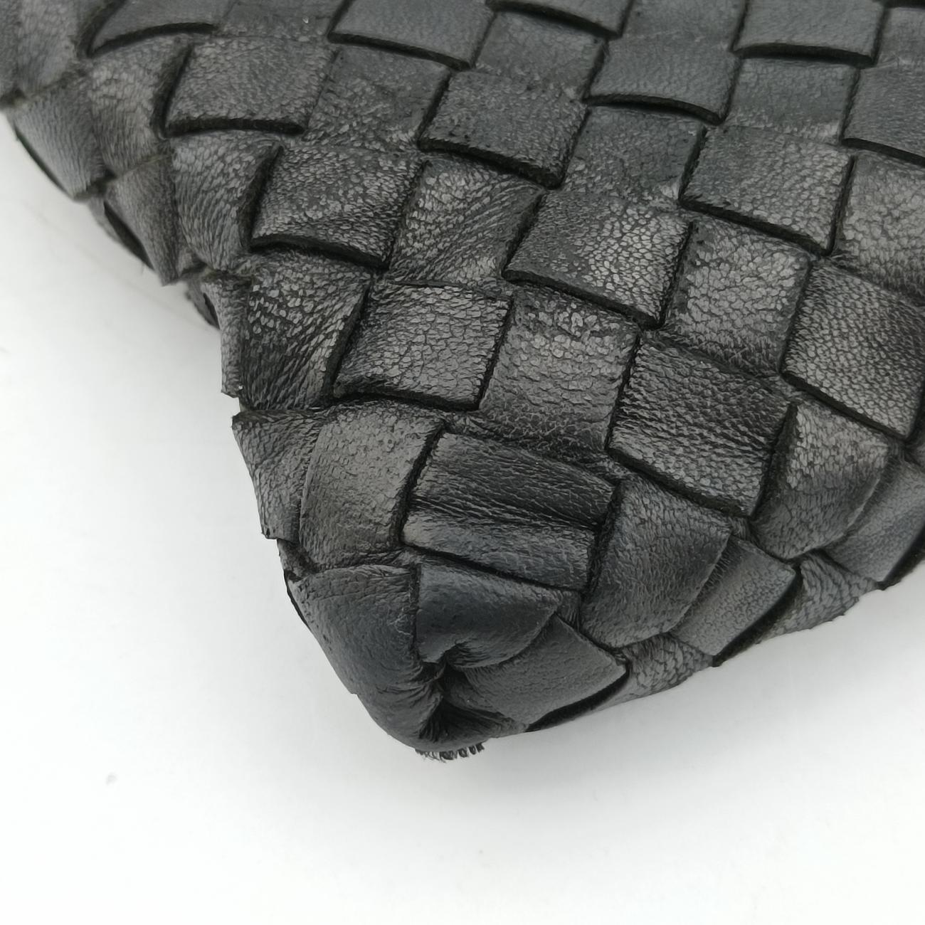 IntrecciatoBlacklambskinB04148604ZイントレチャートブラックラムスキンB04148604Z