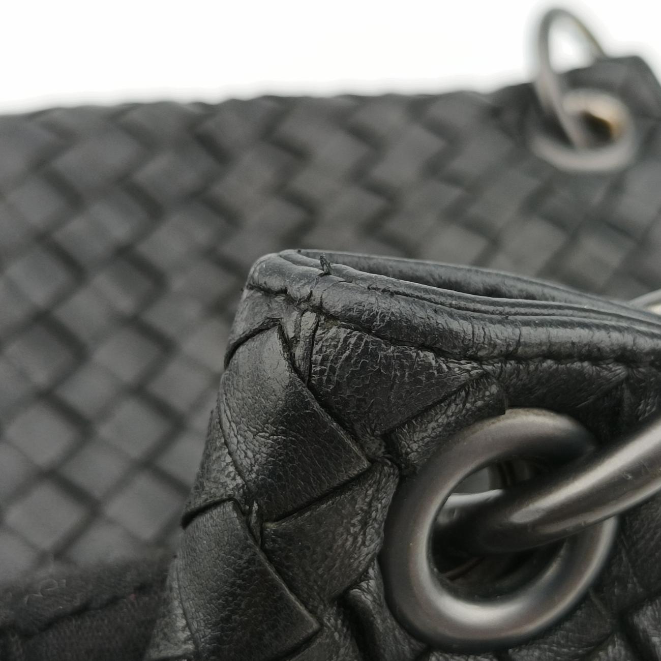 IntrecciatoBlacklambskinB04148604ZイントレチャートブラックラムスキンB04148604Z