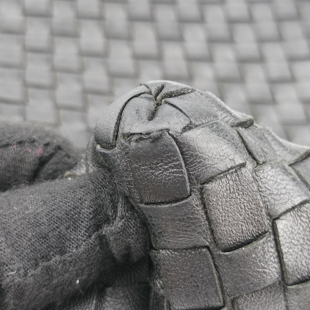 IntrecciatoBlacklambskinB04148604ZイントレチャートブラックラムスキンB04148604Z
