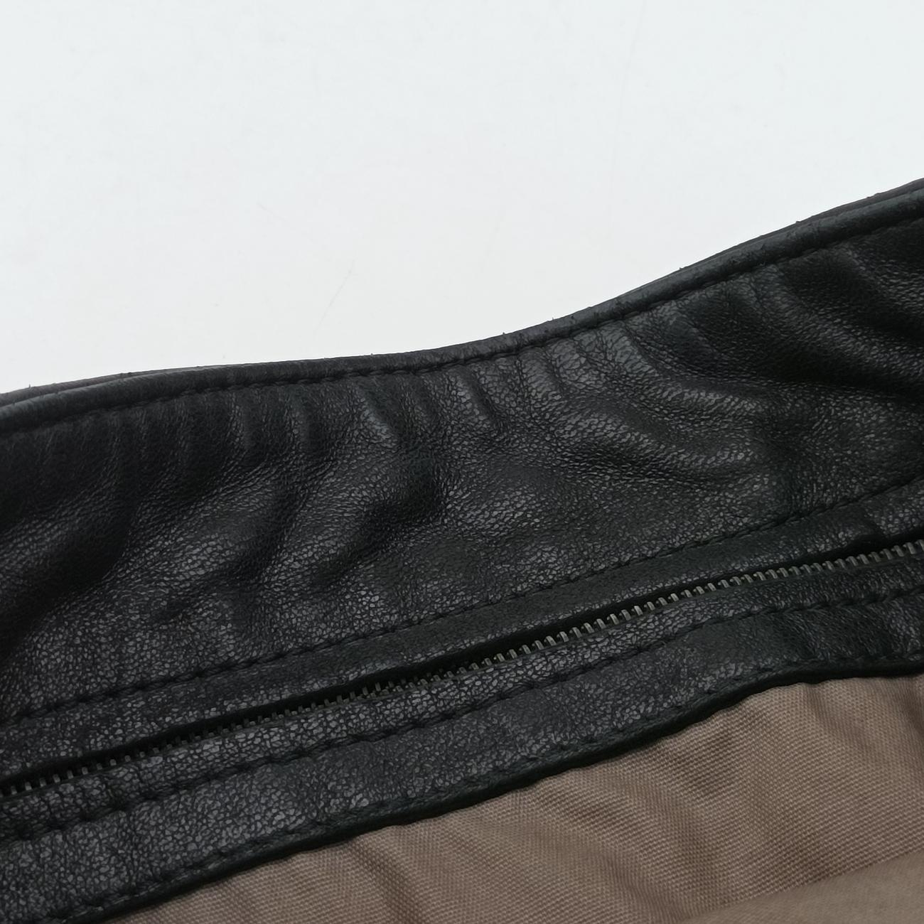 IntrecciatoBlacklambskinB04148604ZイントレチャートブラックラムスキンB04148604Z