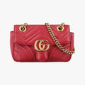 GG MarmontRedLeather446744A020577853GGマーモントレッドレザー446744A020577853