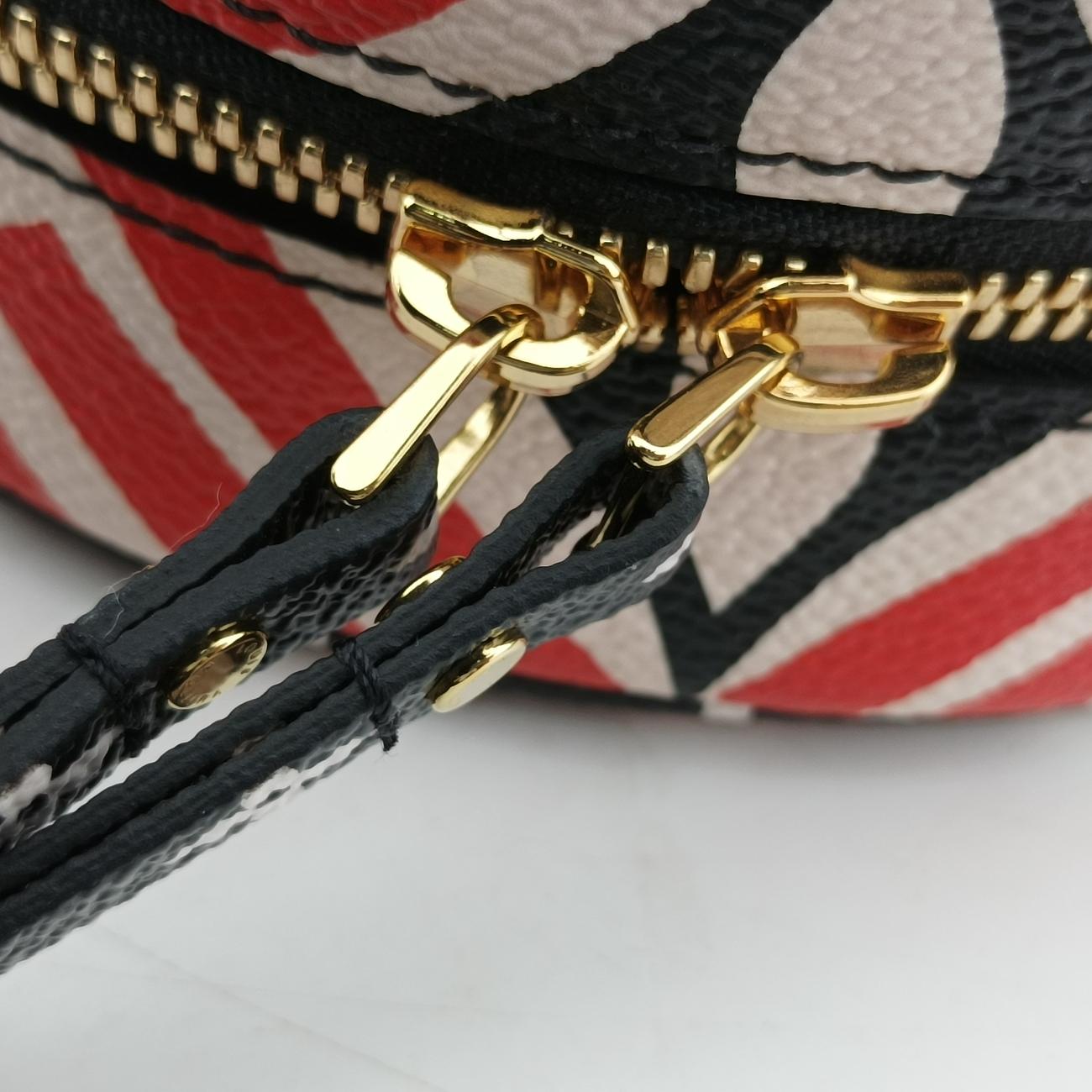 LV Crafty Boite Chapeau SoupourCreme×Rouge×BlackMonogram GiantM45366PL2240LVクラフティ ボワット シャポースープルクレーム×ルージュ×ブラックモノグラム ジャイアントM45366PL2240