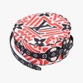 LV Crafty Boite Chapeau SoupourCreme×Rouge×BlackMonogram GiantM45366PL2240LVクラフティ ボワット シャポースープルクレーム×ルージュ×ブラックモノグラム ジャイアントM45366PL2240