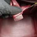 Luggage Mini ShopperRed×Brown×BlackLeatherF-CU-0174ラゲージミニショッパーレッド×ブラウン×ブラックレザーF-CU-0174