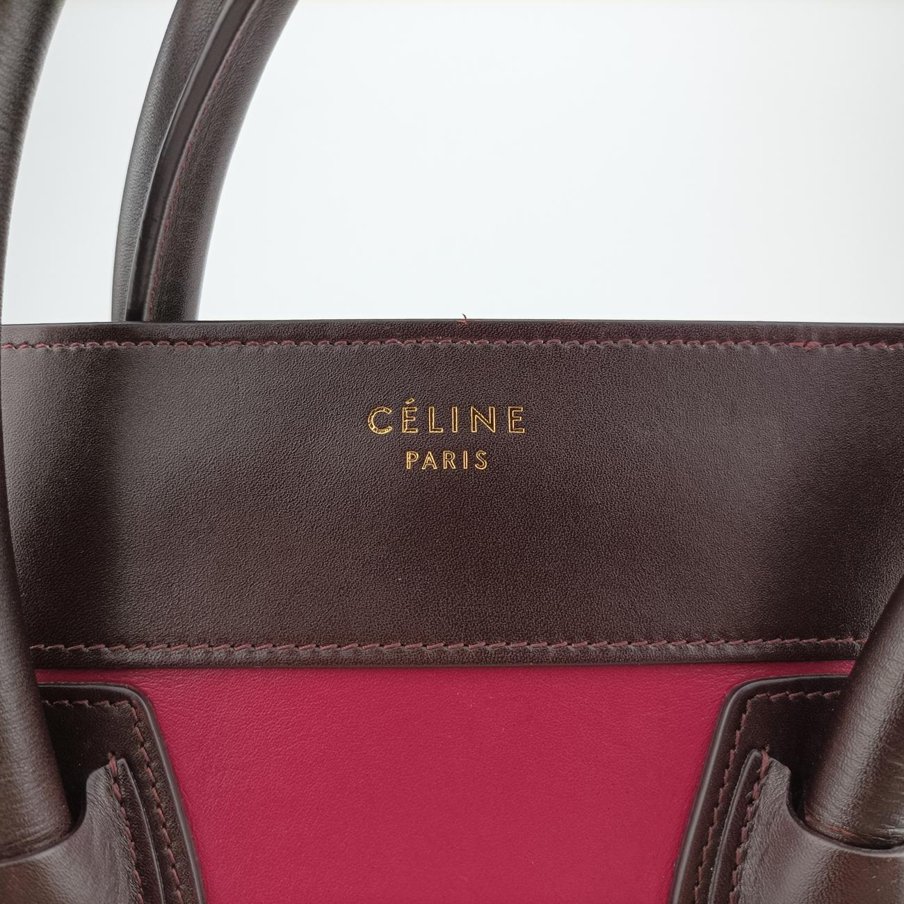 Luggage Mini ShopperRed×Brown×BlackLeatherF-CU-0174ラゲージミニショッパーレッド×ブラウン×ブラックレザーF-CU-0174