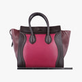 Luggage Mini ShopperRed×Brown×BlackLeatherF-CU-0174ラゲージミニショッパーレッド×ブラウン×ブラックレザーF-CU-0174