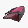 Luggage Mini ShopperRed×Brown×BlackLeatherF-CU-0174ラゲージミニショッパーレッド×ブラウン×ブラックレザーF-CU-0174