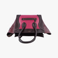 Luggage Mini ShopperRed×Brown×BlackLeatherF-CU-0174ラゲージミニショッパーレッド×ブラウン×ブラックレザーF-CU-0174