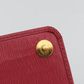 Metal Wallet on Chain Cornflower ClutchPinkSaffiano Leather1MT290165メタル ウォレット オン チェーン コーンフラワー クラッチピンクサフィアーノレザー1MT290165