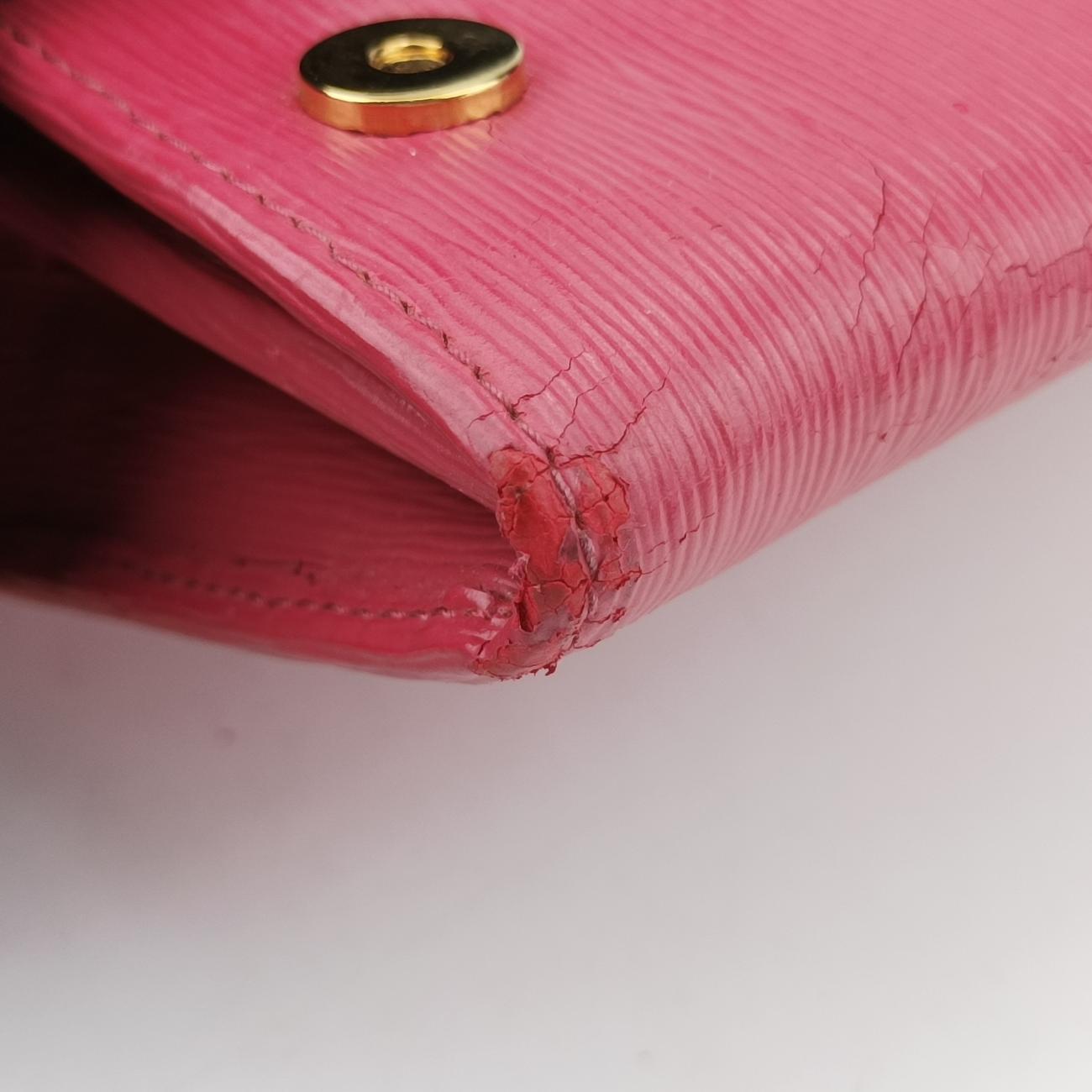 Metal Wallet on Chain Cornflower ClutchPinkSaffiano Leather1MT290165メタル ウォレット オン チェーン コーンフラワー クラッチピンクサフィアーノレザー1MT290165