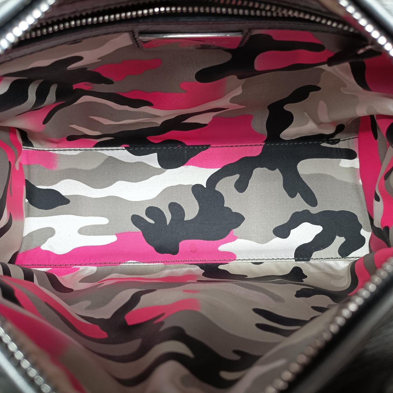 Lady DiorSilver x Pink x BronzeLambskin x Patent15-BO-1111レディディオールシルバー×ピンク×ブロンズラムスキン×パテント15-BO-1111