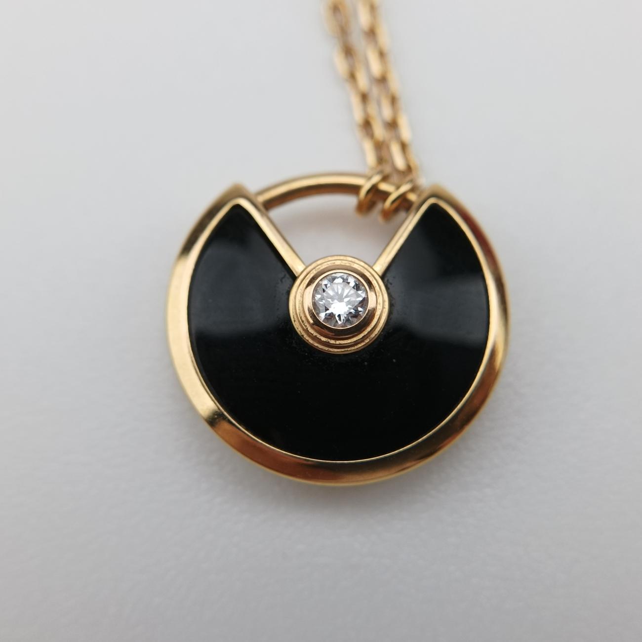 Amulette de CartierBlack×goldenAU750B3047200LOQ294アミュレット ドゥ カルティエブラック×ゴールドAU750B3047200LOQ294