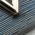 Portefeuille Twist Chain WalletBlueEpiM61036SP0155ポルトフォイユ ツイスト チェーンウォレットブルーエピM61036SP0155
